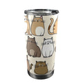 Lots Of Cats - 20oz Mobile Tumbler with Lid (Black Lock) One Size 20oz Travel Mug animal Printed Offshore