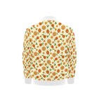 Graphic Floral Kids Bomber Jacket