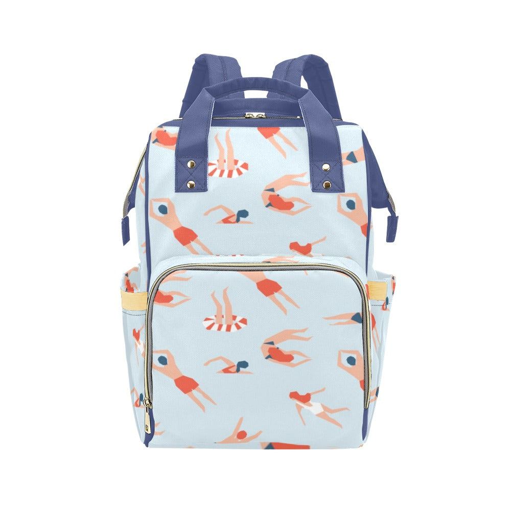 Summer Swim - Multi-Function Backpack, Nappy / Diaper Bag
