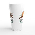 Sloth, I Like Naps - White Latte 17oz Ceramic Mug Latte Mug animal Globally Fulfilled