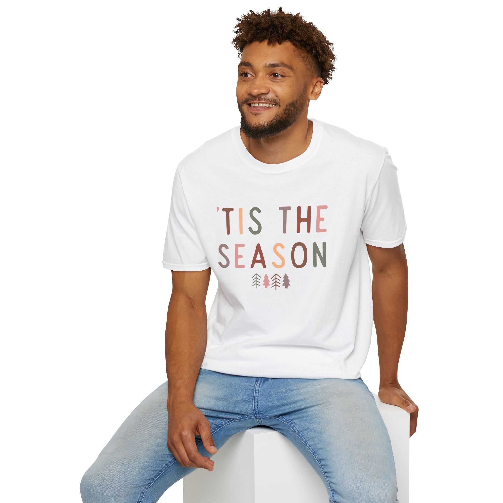 Christmas, 'Tis The Season - Unisex Softstyle T-Shirt