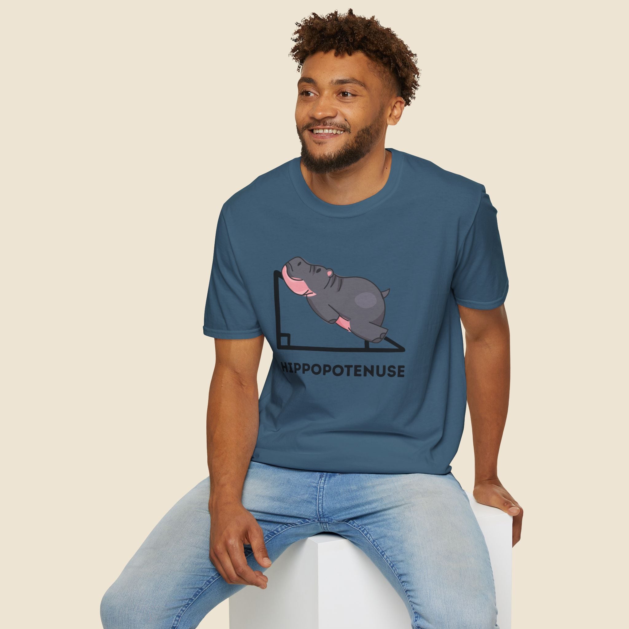 Hippopotenuse Hypotenuse Hippo Unisex T-shirt