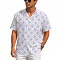 Zen Koala Men's Crinkle Hawaiian Shirt