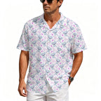 Zen Koala Men's Crinkle Hawaiian Shirt
