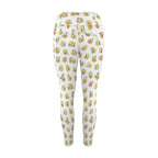 Avocado Cute Women's High Waist Pockets Yoga Leggings