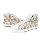 Quokkas Kids High Top Canvas Shoes Kids High Top Canvas Shoes animal Printed Offshore