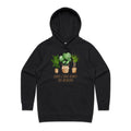 Sorry, I Have Plants This Weekend Women's AS Colour Hoodie Black Womens Hoodie Plants Printed In Australia