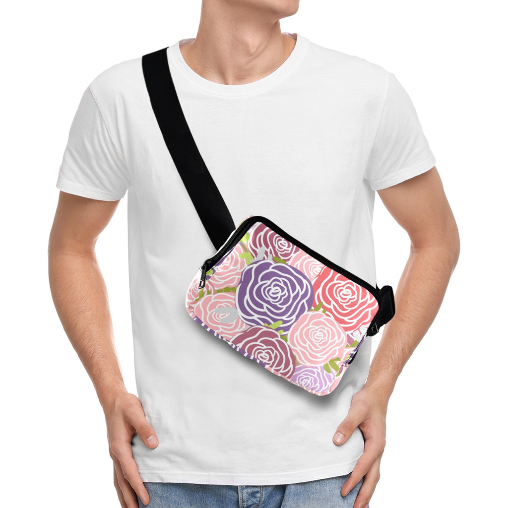 Abstract Roses - Belt Bag