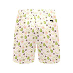 Avocado Love Men's Mid-Length Beach Shorts Men's Mid-Length Beach Shorts Food Printed Offshore