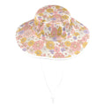Faded Floral Wide Brim Bucket Hat Wide Brim Bucket Hat Plants Printed Offshore