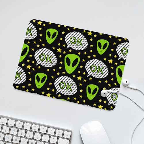 Alien OK Leather Mouse Pad Leather Mouse Pad Printed Offshore Sci Fi