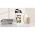 Personalised - Oops, I Bought Another Book - White 15oz Stainless Steel Travel Mug Personalised Travel Mug customise Globally Fulfilled personalise Reading