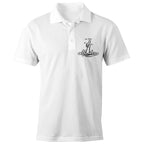I'm Fine Drowning Thumbs Up AS Colour Chad Polo Shirt