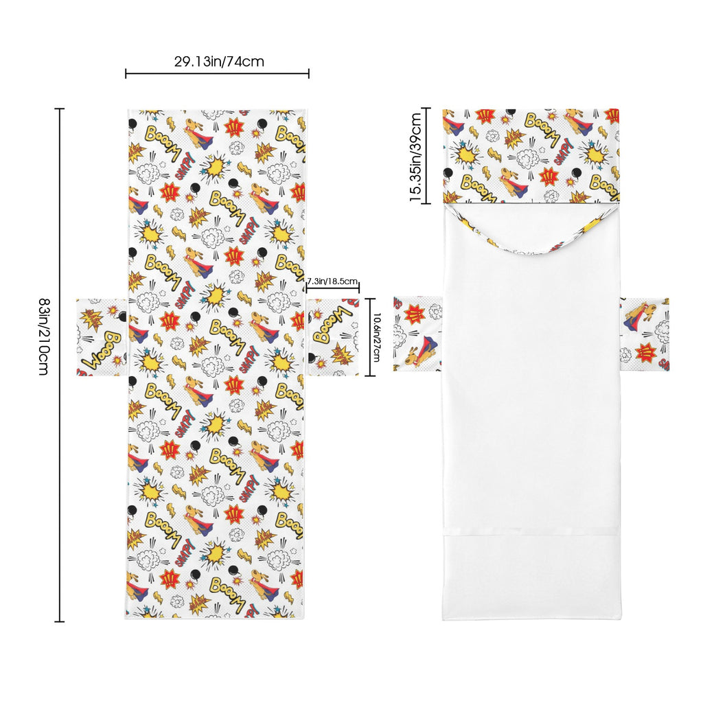 Super Dog Beach Chair Towel Cover with Side Pockets