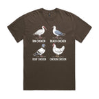 Bin Chicken AS Colour Heavy Faded Tee
