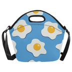 Fried Eggs - Neoprene Lunch Bag Neoprene Lunch Bag Printed Offshore