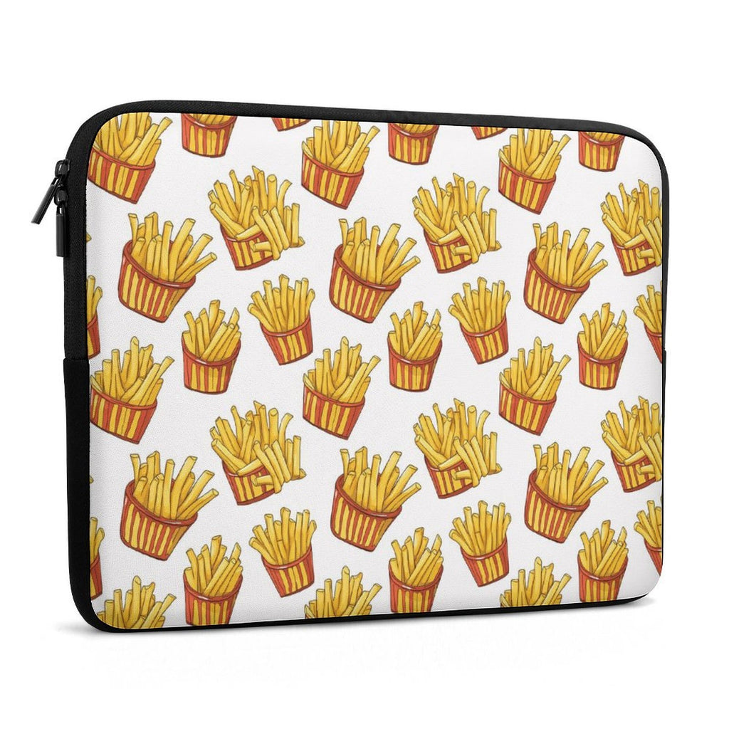 French Fries Laptop Sleeve (Multiple Sizes) Laptop Sleeve Food Printed Offshore