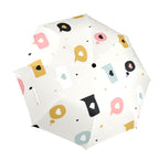 Love Message - Semi-Automatic Foldable Umbrella (Model U12) One Size Semi-Automatic Foldable Umbrella (U12)