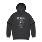 Instant Human, Coffee Machine - Mens Hoodie Asphalt Marle Mens Hoodie Coffee Printed In Australia