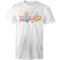 Summer Men's AS Colour T-Shirt White Mens T-shirt Printed In Australia Summer