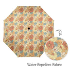 Vintage Retro Floral Umbrella Umbrella Plants Printed Offshore