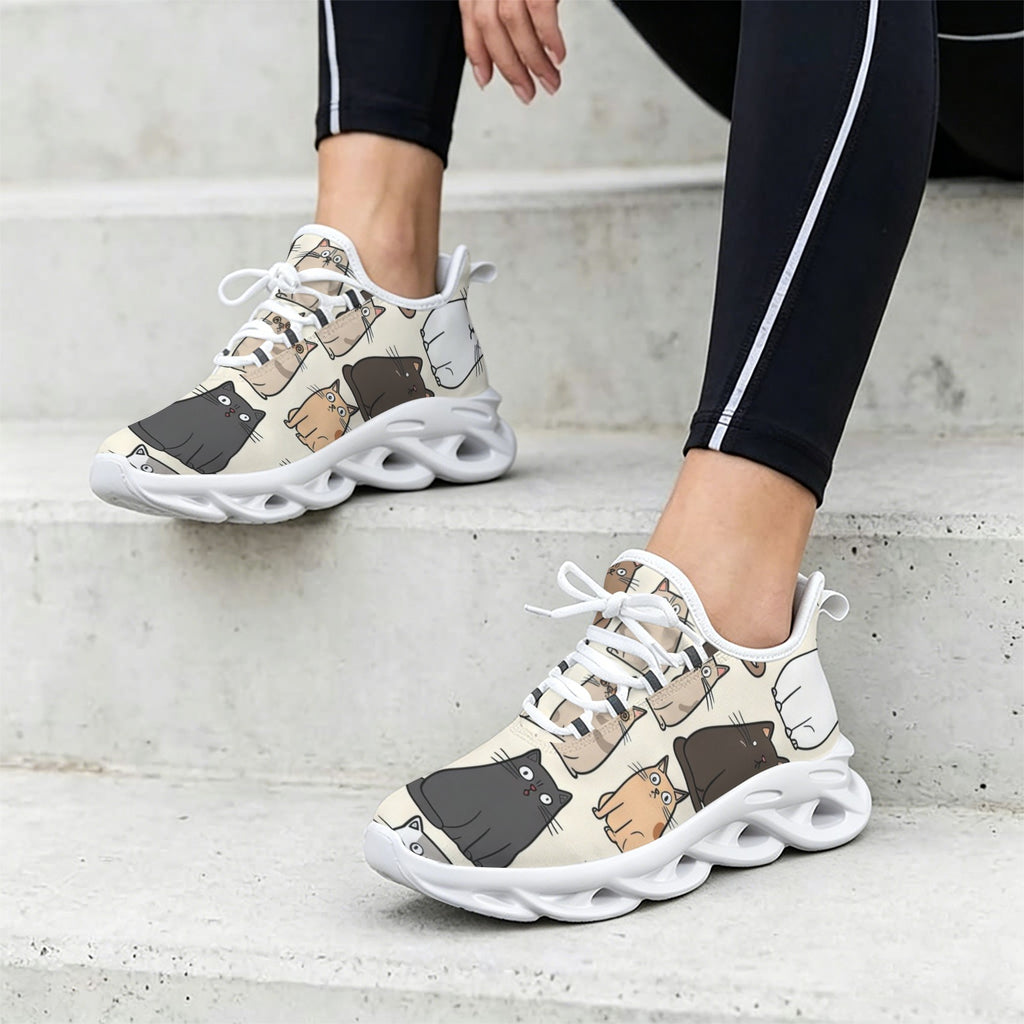 Lots Of Cats Women's Twisted Sole Sneakers