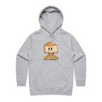 Pi Day - Womens Hoodie Grey Marle Womens Hoodie Maths Printed In Australia