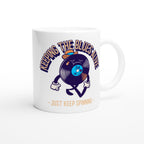 Keeping The Blues Alive - White 11oz Ceramic Mug White 11oz Mug Globally Fulfilled Music