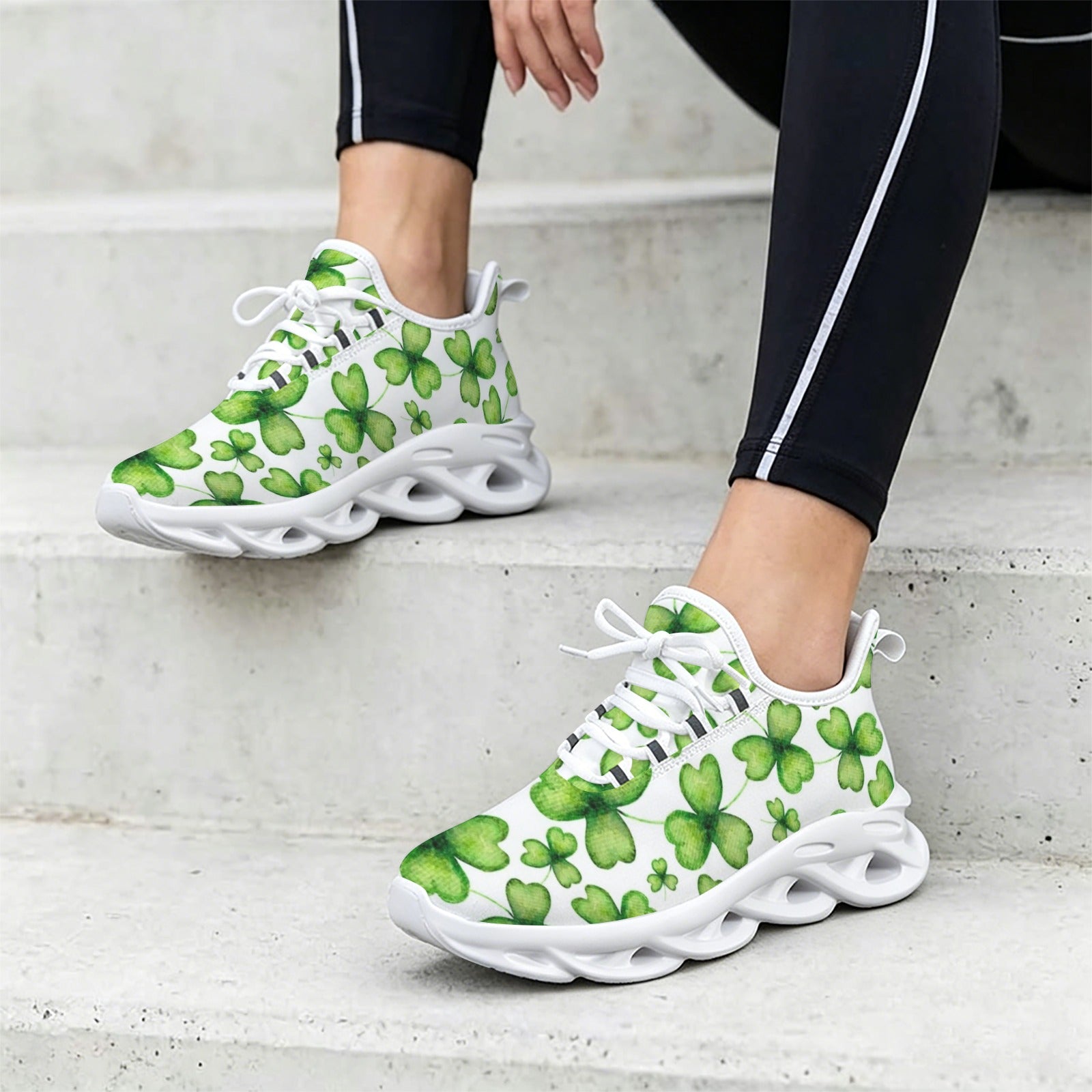 Three Leaf Clover Women's Twisted Sole Sneakers
