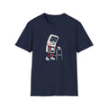 Retro Gamer Unisex T-Shirt Navy Unisex Adult T-shirt Games Globally Fulfilled