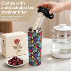 Sticker Music 20oz Tea Tumbler with Carry Handle