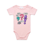 Funny Punctuation AS Colour Baby Bodysuit