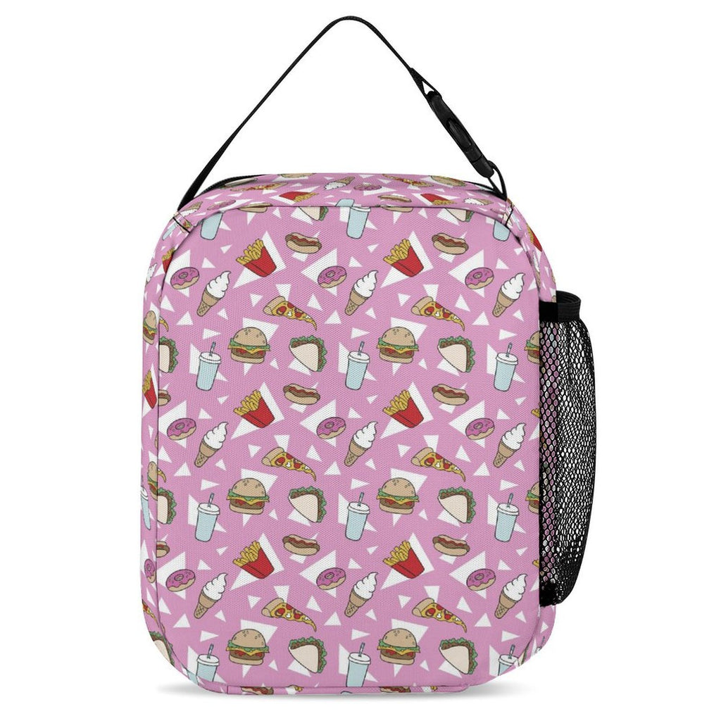 Fast Food Backpack, Lunch Bag & Pencil Case Set
