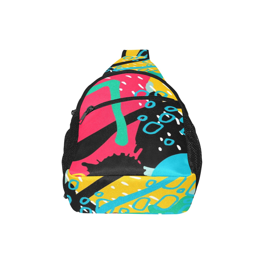 Bright Abstract - Chest Bag