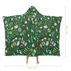 Science Love Kids Hooded Blanket 100cm x 130cm Kids Hooded Blanket Printed Offshore Science
