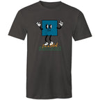 I'm A Total Square Men's AS Colour T-Shirt Charcoal Mens T-shirt Maths Printed In Australia