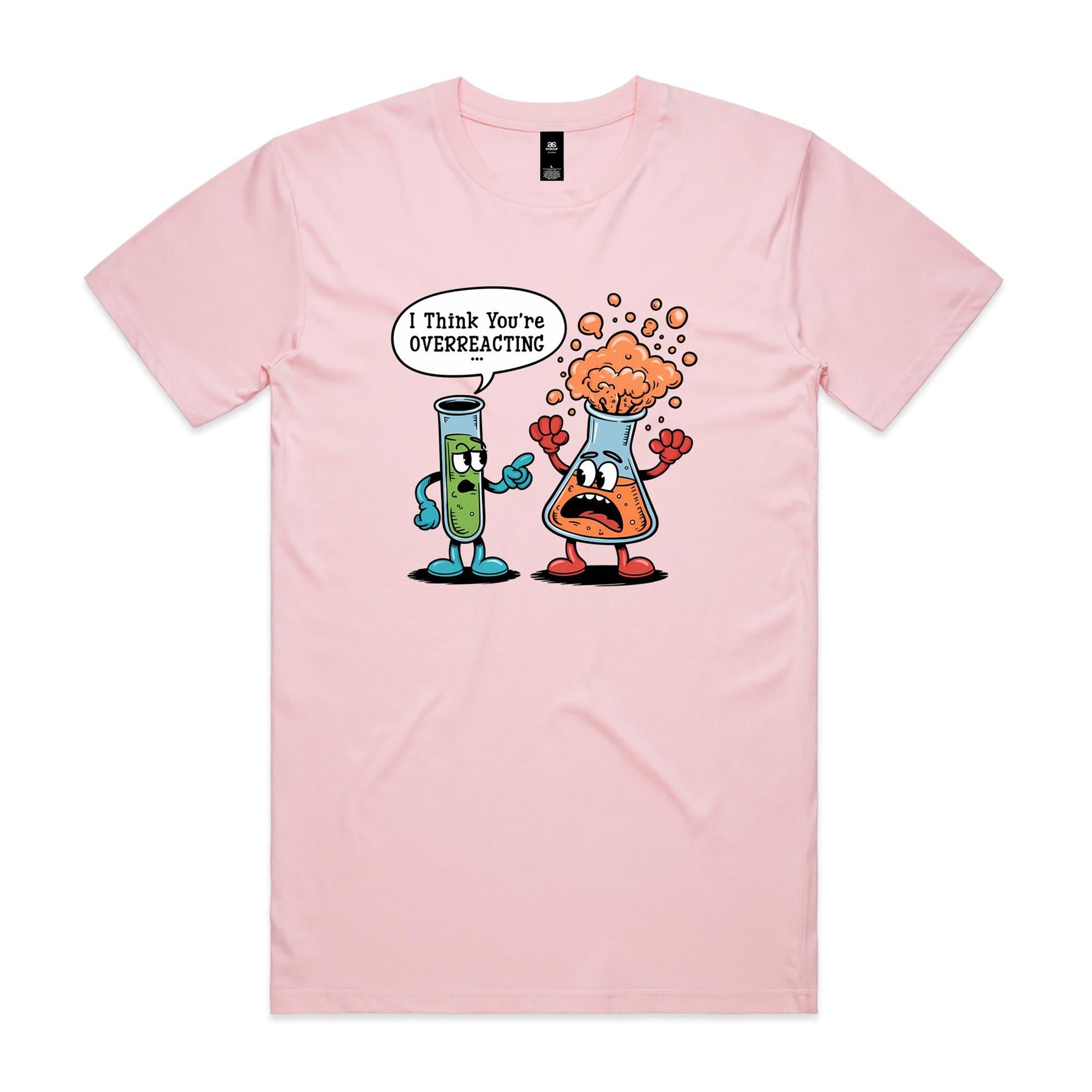 I Think You're Overreacting Chemistry Men's AS Colour T-shirt