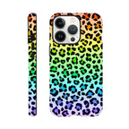 Rainbow Leopard Print - Apple iPhone Tough case iPhone 13 Pro iPhone Tough Case animal Globally Fulfilled