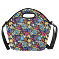 Sticker Music - Neoprene Lunch Bag One Size Neoprene Lunch Bag Printed Offshore
