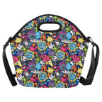 Sticker Music - Neoprene Lunch Bag One Size Neoprene Lunch Bag Printed Offshore