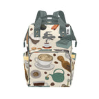 All The Coffee - Multi-Function Backpack, Nappy / Diaper Bag