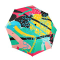 Bright And Colourful Umbrella One Size Umbrella Printed Offshore