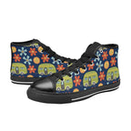 Hippie Caravan - Men's High Top Canvas Shoes
