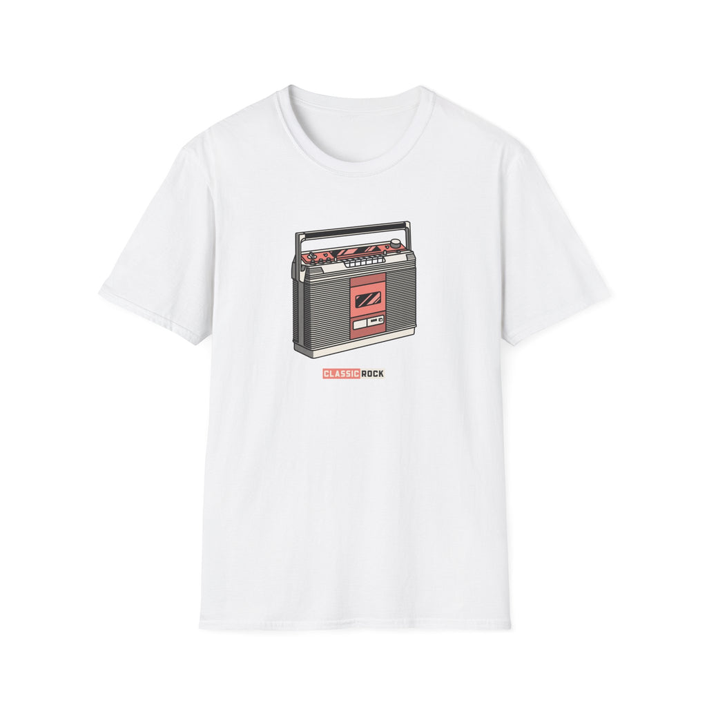 Classic Rock, Cassette Player - Unisex Softstyle T-Shirt