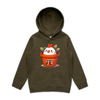 Chicken Pot Pi, Maths - Kids Hoodie Army Kids Hoodie Printed In Australia