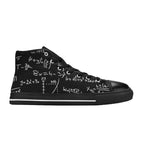 Equations - Men's High Top Canvas Shoes