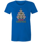 Koala Christmas Tree - Womens T-shirt
