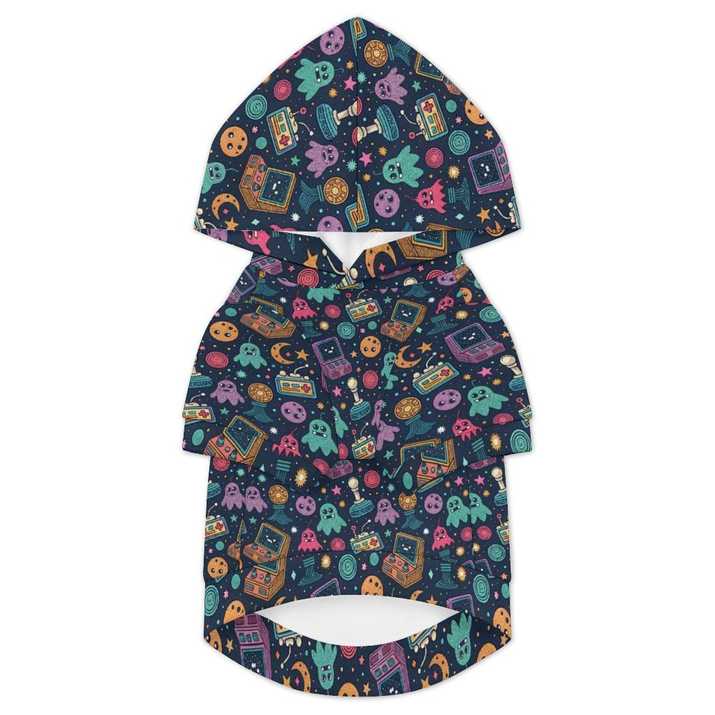 Space Arcade Pet Hoodie (Large Size)