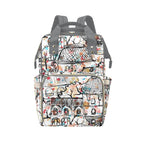 Village Life - Multi-Function Backpack, Nappy / Diaper Bag