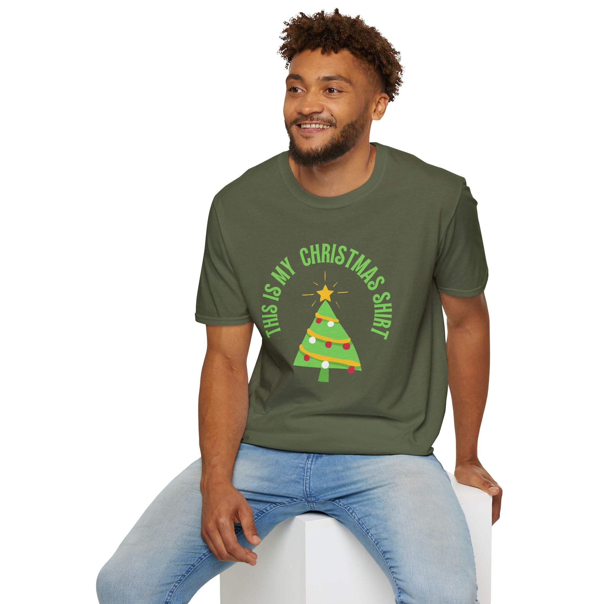 This Is My Christmas Shirt - Unisex Softstyle T-Shirt